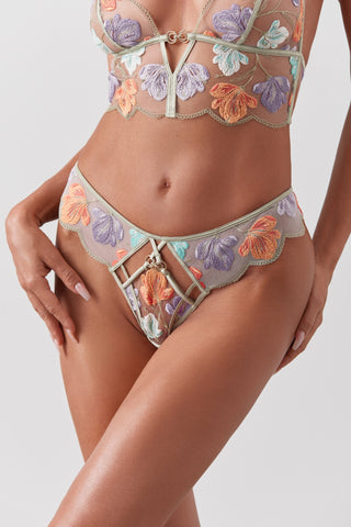 light floral lingerie