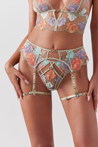 blooming floral lingerie